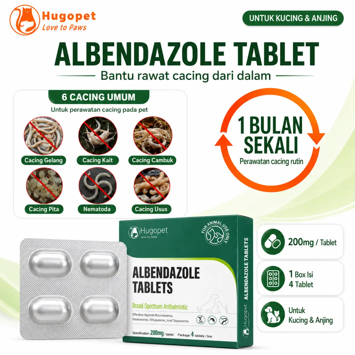 Albendazole Tablets · gambar detail 4