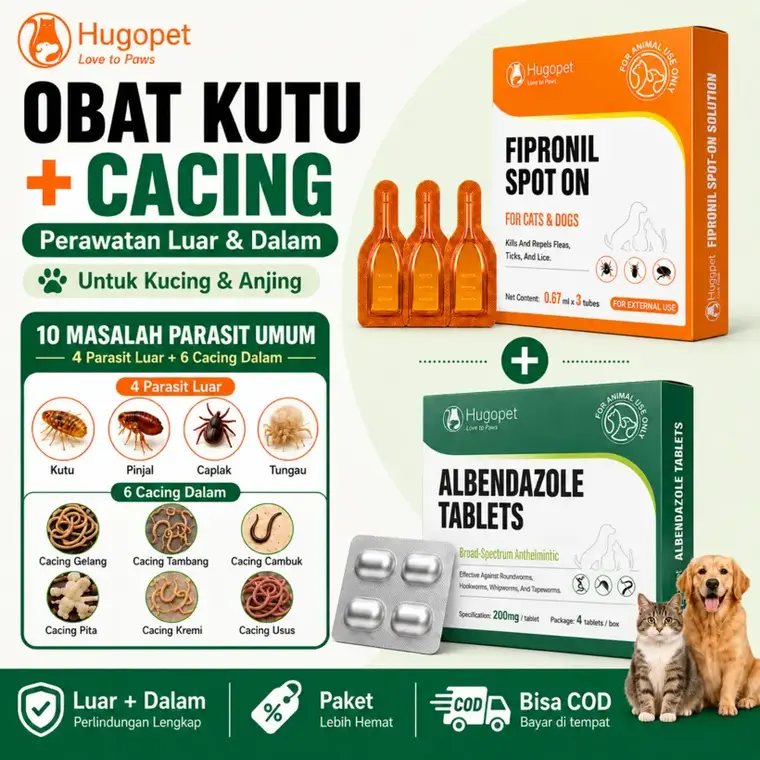 Fipronil + Albendazole Bundle · gambar detail 1