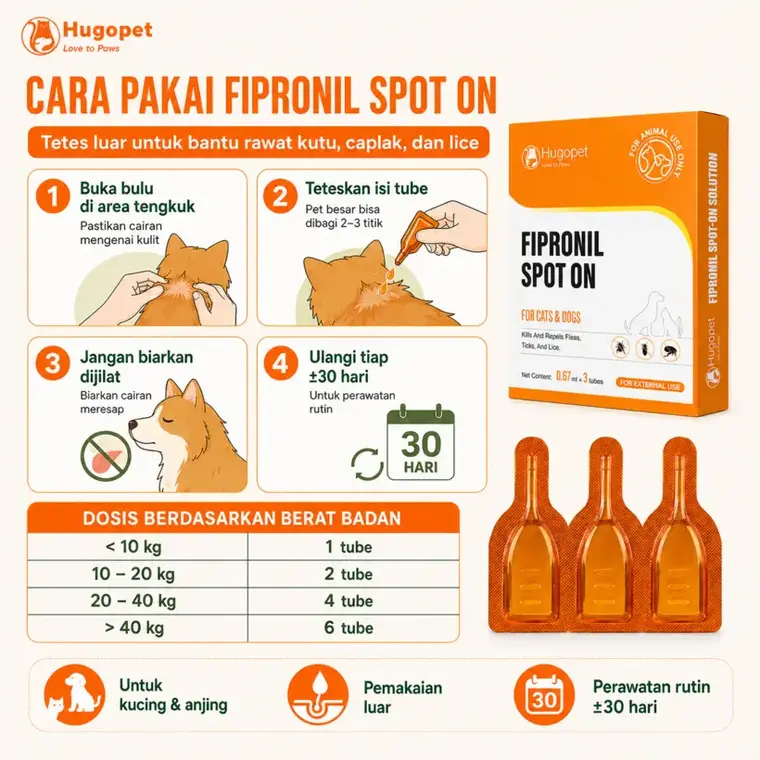 Fipronil + Albendazole Bundle · gambar detail 4