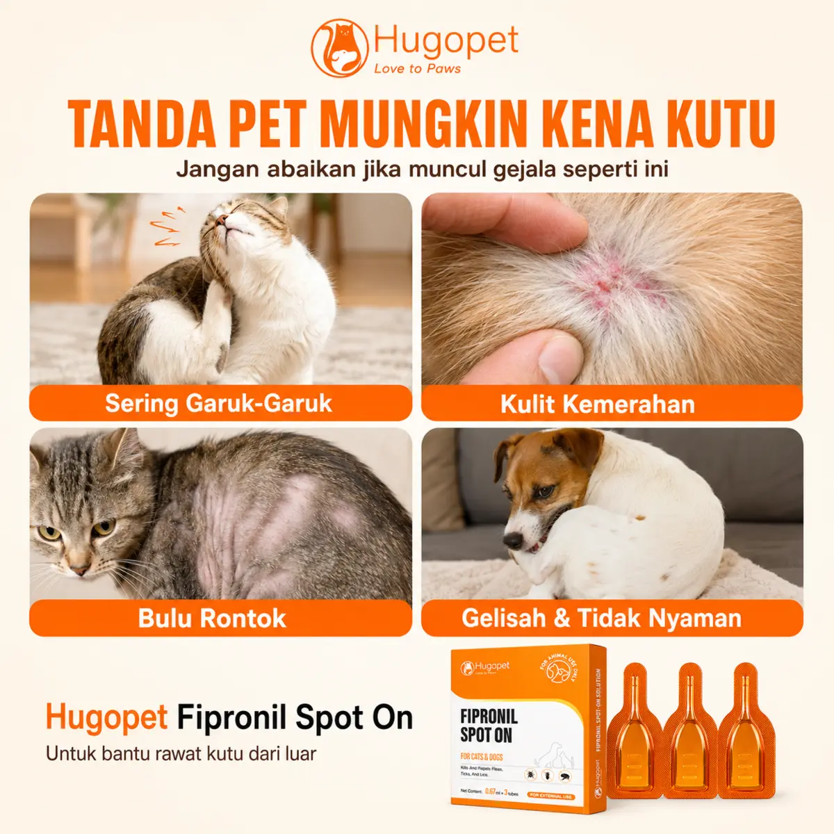 Fipronil Spot-on · gambar detail 2