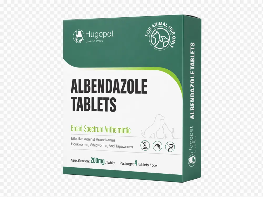 Kotak Hugopet Albendazole Tablets