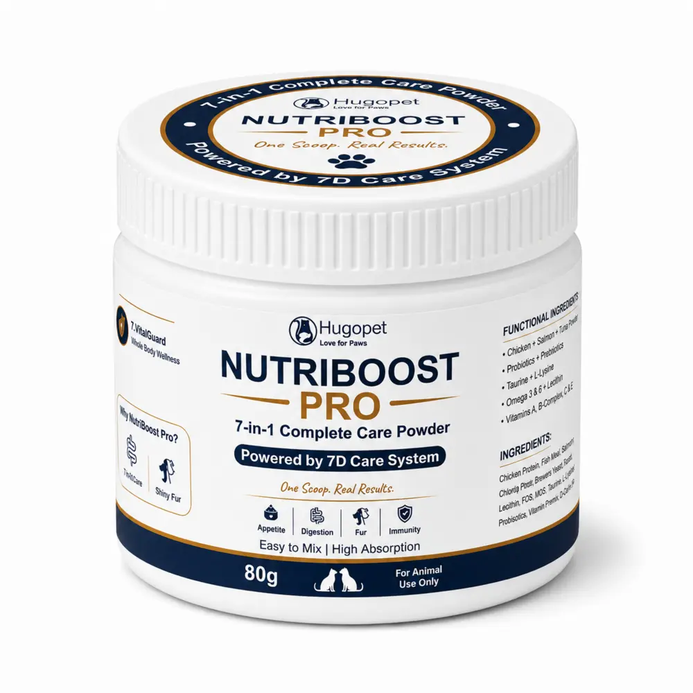 Jar Hugopet NutriBoost Pro 80 gram